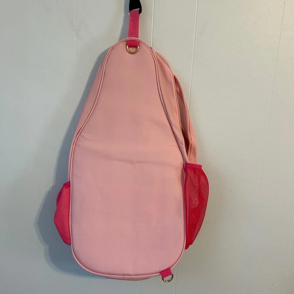 Steel Mill & Co Pink I\'m Only Here For The Dinks Pickleball Sling‎ Bag NWT